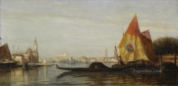 Venecia clásica Painting - VISTA DE VENECIA Alexey Bogolyubov paisaje urbano vistas de la ciudad clásica